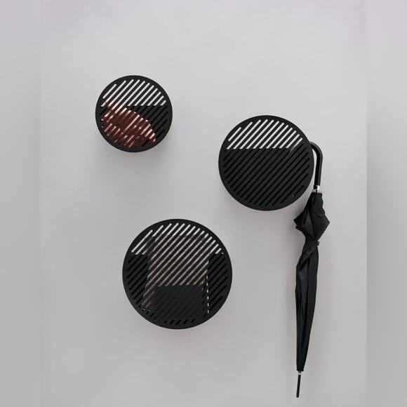 Set of 3 DIAGONAL WALL BASKETS